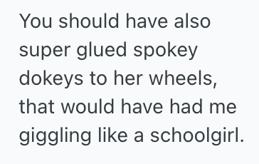 Screenshot 2025 07 07 at 6.26.01 PM Mean Cyclist Was Ridiculing Others Weight, So Another Cyclist Added Extra Grease To Her Bicycle To Humble Her